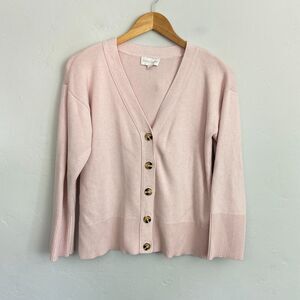Favorite Daughter Pink Cardigan Sweater